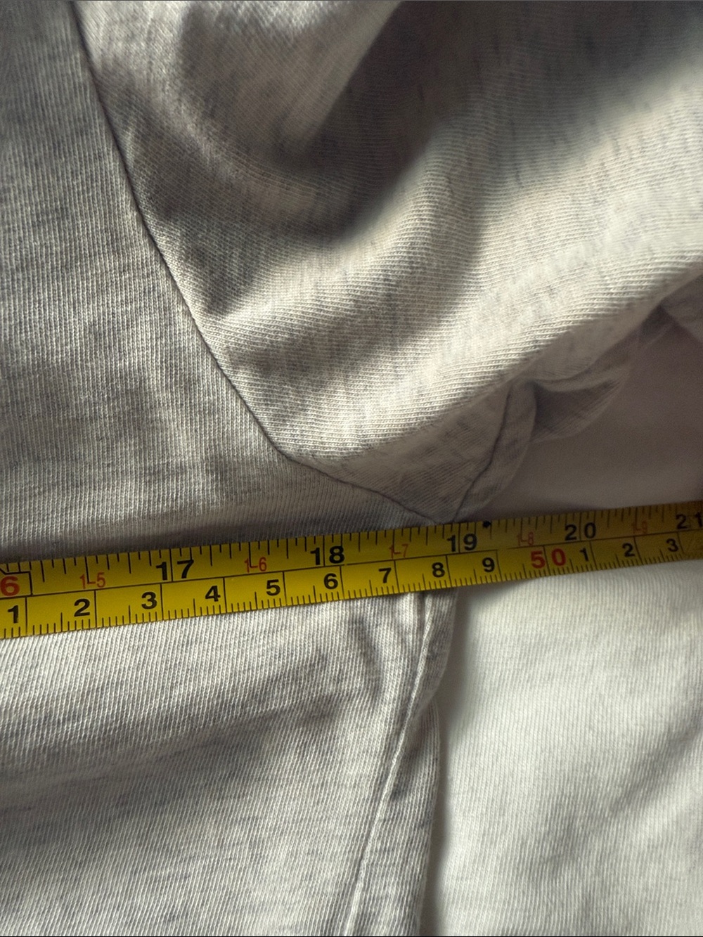 Women's XS Beige Regenerative Organic Certified® Cotton Tee Shirt - Picture 8 of 14
